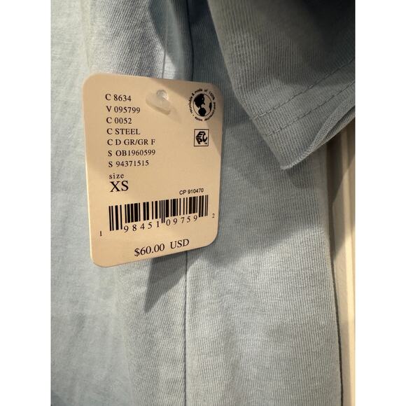 MSRP $70 NWT Free People Hot Shot Romper Steel Blue Size XS-S | QUICK SHIP - Picture 2 of 7